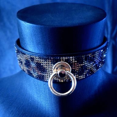 Ring der O | Halsband mit O-Ring | Schmuck und Statement | Halsband mit O-Ring für jeden Tag | Leder | Handmade in Germany